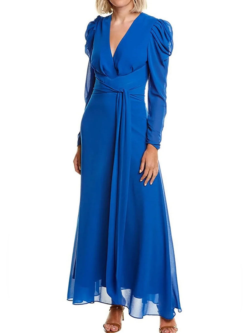 Ronny Kobo Collection Royal Blue Maxi Dress